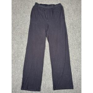 Skims‎ Boyfriend Loose Pants Womens Small Blue Straight Leg Pockets 28" EUC